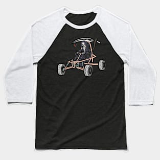 Car and skull Baseball T-Shirt